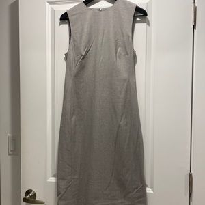 Theory Gray Sleeveless Dress